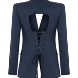Croco Keten Blazer