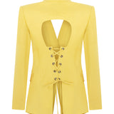 Croco Keten Blazer