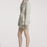Shine Linen Jacket