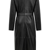 Roe Leather Coat