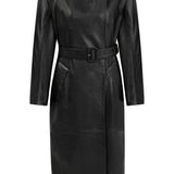 Roe Leather Coat