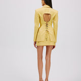 Croco Keten Blazer