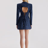 Croco Keten Blazer