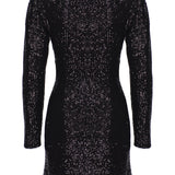 Sequined Knotted Dress