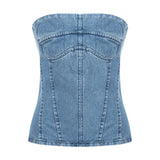 Monia Denim Bustier