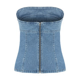 Monia Denim Bustier