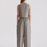 Cilla Linen Vest