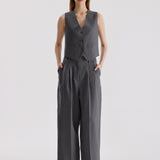 Cilla Linen Vest