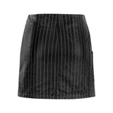 Comet Leather Skirt