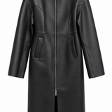 Livia Leather Coat