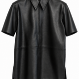 Elodie Leather Shirt