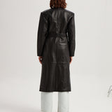 Roe Leather Coat