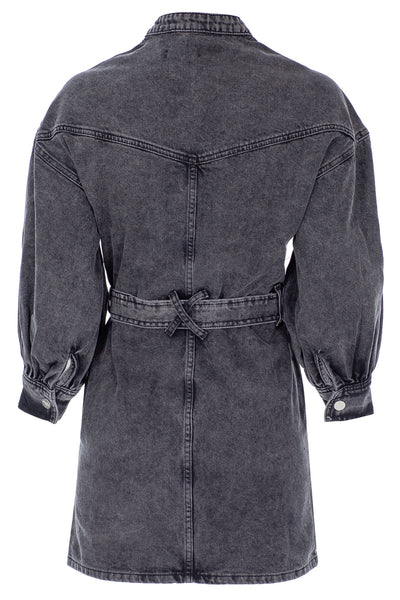 Long Sleeved Kot Elbise