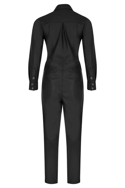 Lana Leather Jumpsuit