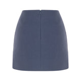Shine Linen Skirt