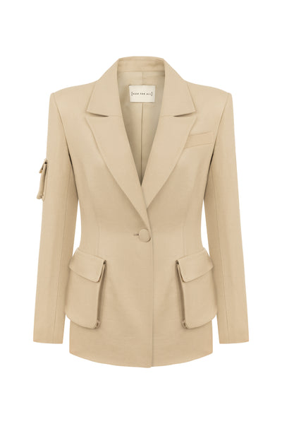 Shine Linen Jacket